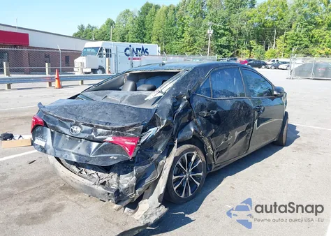 2017 Toyota Corolla Se from USA, damaged, VIN 2T1BURHE5HC768740